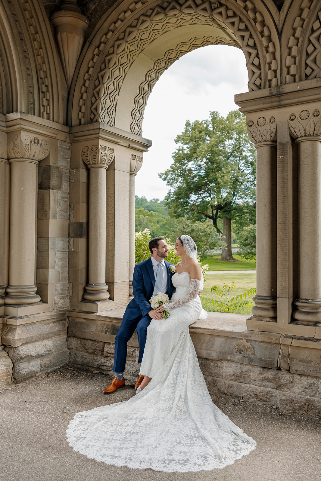 Engagement session portrait